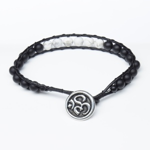 leather_om_button_bracelet_white_and_black